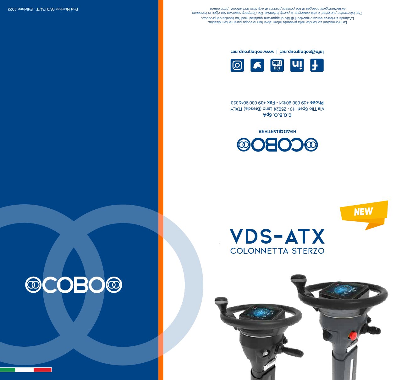 Catalogo VDS-ATX Colonnetta Sterzo