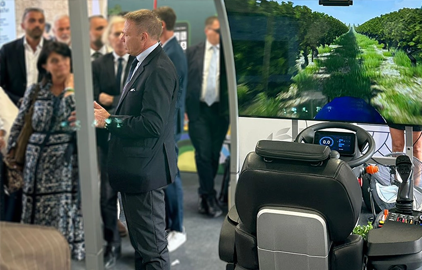 La guida autonoma di COBO al G7 Agricoltura 2024