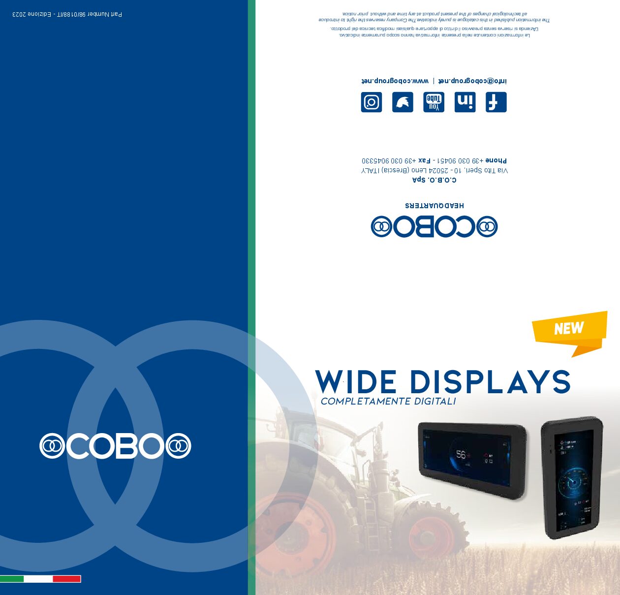 WIDE DISPLAYS - Completamente digitali