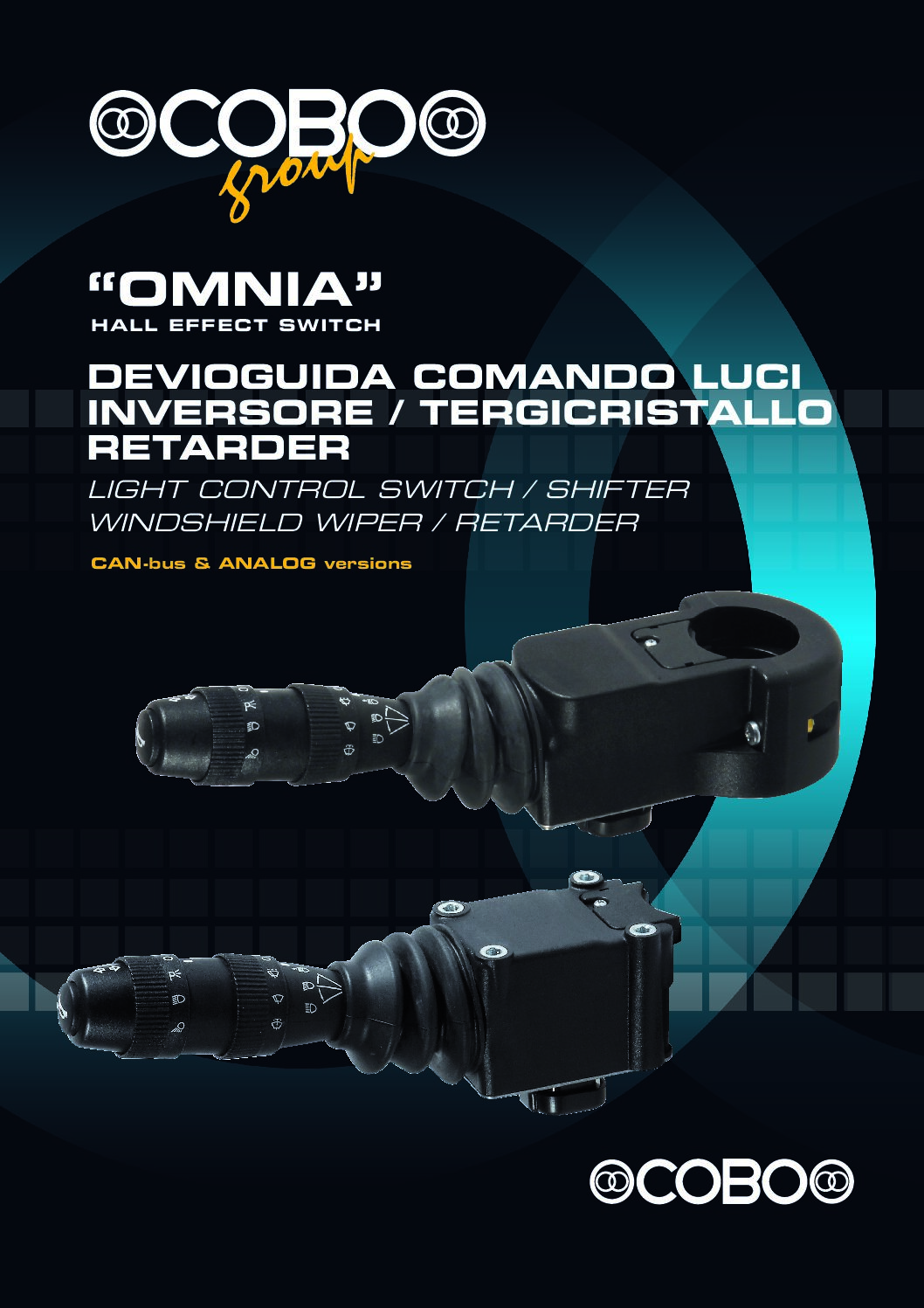 Catalogo Omnia - CANbus & ANALOG versions