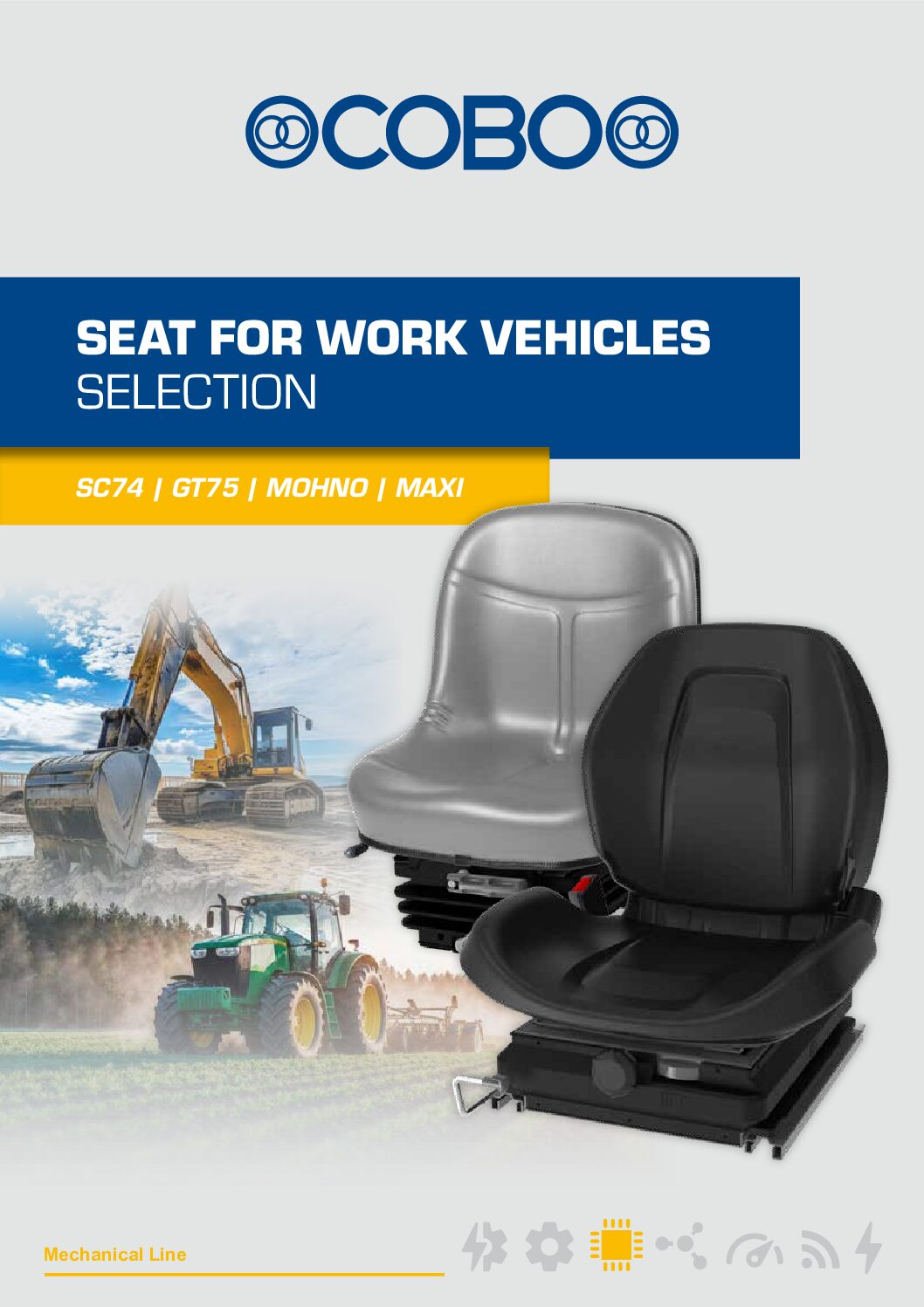 Seat for Work Vehicles Selection