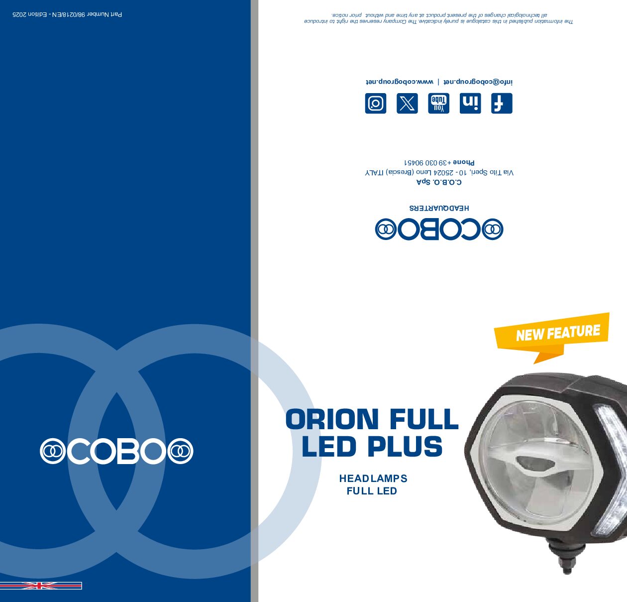 ORION PLUS Headlamps