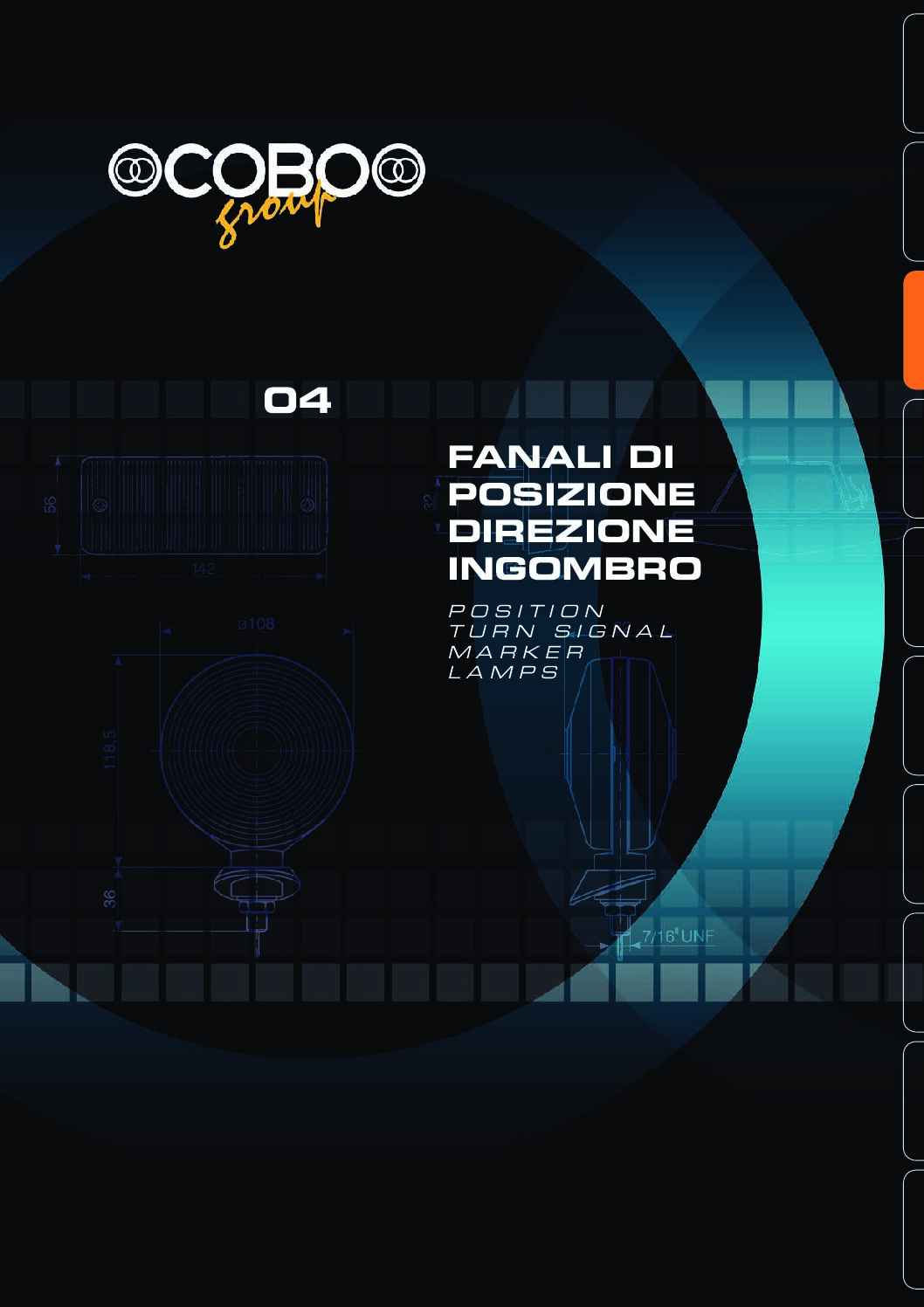 Position Lamps - Turn Signal Lamps - Marker Lamps