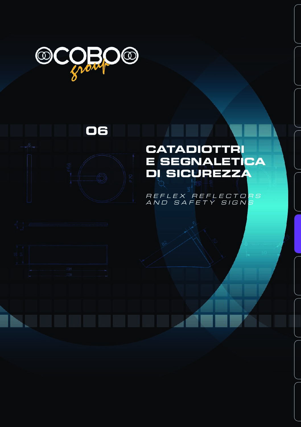 Reflex Reflectors and Safety Signs