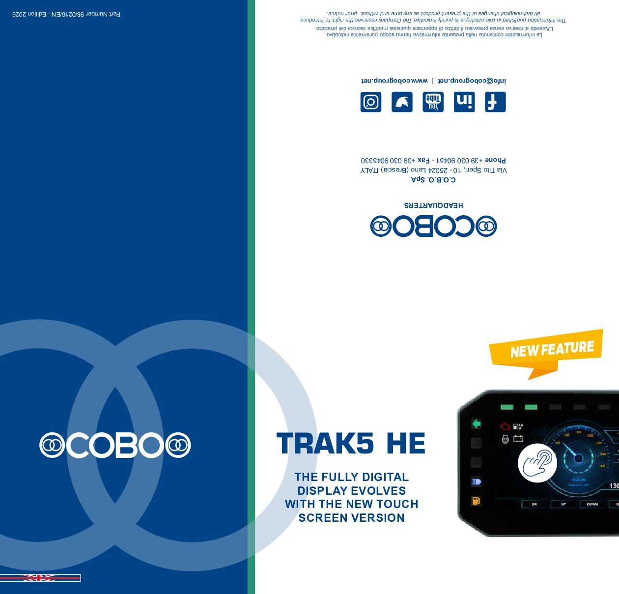 TRAK5 HE Digital Display