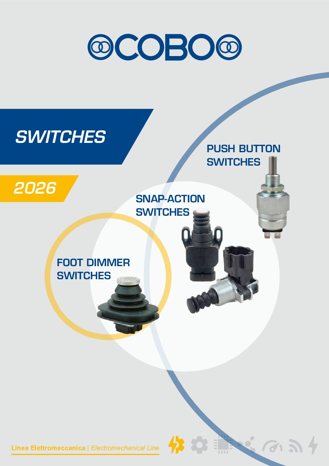 Push‑button, Snap‑action and Foot Dimmer Switches