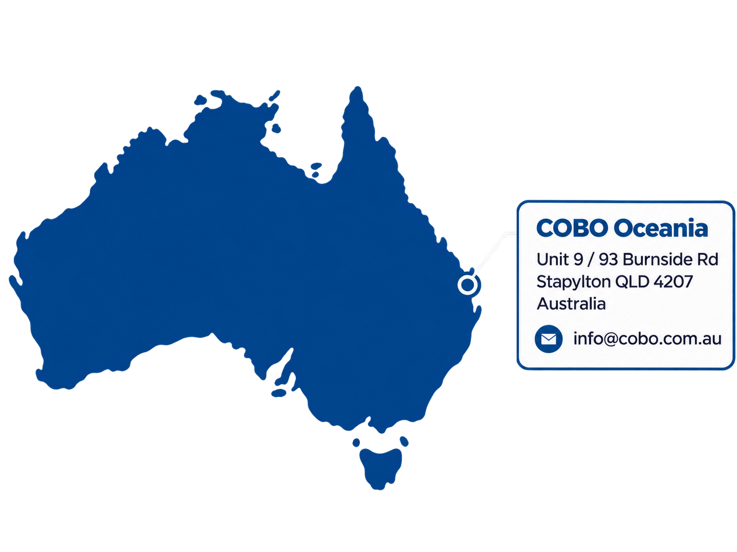 COBO Oceania logo is updated.
